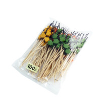 Decorative Picks for Appetizers and Cocktails Maple Leaf 4.72" (100/pack)