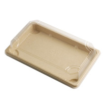ST-5G Biodegradable Take Out Sushi Tray 8.4" x 5.25" (50/pack)