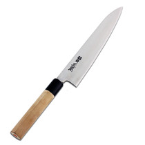 Tsukiji Masamoto Carbon Steel Gyuto with Wa-handle 210mm (8.2")