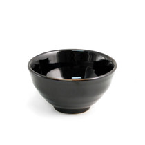 Tenmoku Glazed Black Rice Bowl 11 fl oz / 4.72" dia
