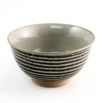 Striped Rice Bowl 8 fl oz / 4.57" dia