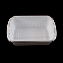 BF-211 White Take Out Bento Box 7.6" x 5.25" (50/pack)