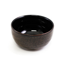 Glossy Tenmoku Small Donburi Bowl 18.5 fl oz / 5" dia