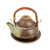 Brown Dobin Mushi Pot 10 fl oz