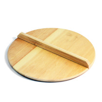 Large Wooden Drop Lid Otoshibuta 9.8" dia