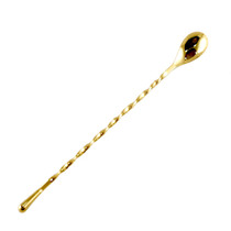 Yukiwa Gold-Plated Teardrop Bar Spoon 30cm (11.8")