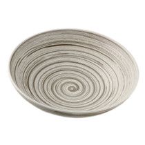 Gray Swirl Bowl 84 fl oz / 11.22" dia