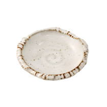 Rustic Ivory Dish 4.13" dia