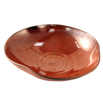 Glossy Red Plate 6.5" dia