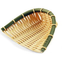 Washable Faux Bamboo Basket 5.5" x 5.88"