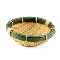 Washable Faux Bamboo Bowl 7.1" dia