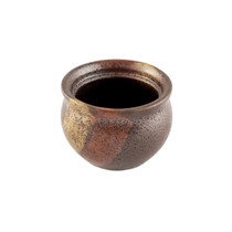 Small Brown Pot 3.5 fl oz / 2.75" dia