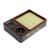 Black Soba Seiro Plate