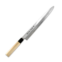 Sakai Takayuki by Itsuo Doi Blue Steel 2 Yanagi 270mm (10.6") Wa-Handle with Saya
