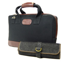 Boldric Black Canvas Mixology Bag Set