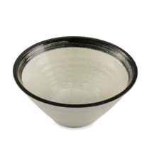 Black Trimed Noodle Bowl 41 fl oz / 7.75" dia