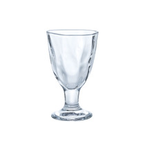 Organic Shaped Glass Sake Cup with Stand 5 fl oz