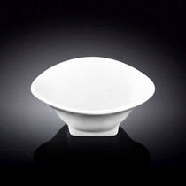 Wilmax White Small Bowl with Stand 4.02" x 3.35"