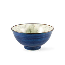 Donburi Bowl with Striped Interior 22.5 fl oz / 6.25" dia