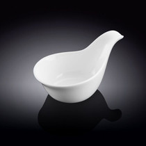 Wilmax White Snack Bowl with Handle 2.95" dia