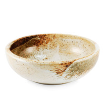 Yukishino Moss White Thick Serving Bowl 67 fl oz / 9.29" dia