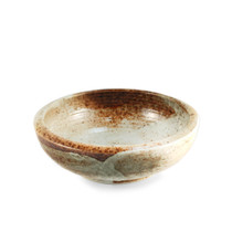 Yukishino Moss White Thick Serving Bowl 23 fl oz / 6.77" dia