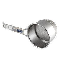 Stainless Steel Double Mesh Tea Strainer 3" dia