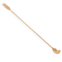 Yukiwa Pink Gold-Plated Twisted Bar Spoon 40cm (15.75")
