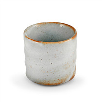 White Shino Yunomi Tea Cup 5 fl oz / 2.72" dia