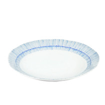 [NEW] Kyo Tokusa Blue Lined Salad Plate 9.37" dia