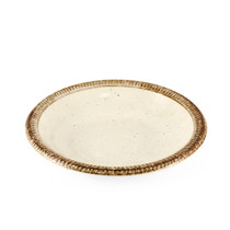 [NEW] Rimmed Ivory Salad Plate 8.3" dia