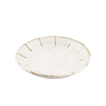 [NEW] Shirokaratsu Ivory Side Plate 4.7" dia