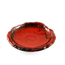 [NEW] Red x Black Appetizer Plate 4.2" dia