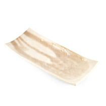 [NEW] Misty Beige Rectangular Plate 10.51" x 4.53"