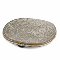 [NEW] Grainy Appetizer Plate with 3 Legs 7.28" dia