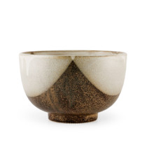 [NEW] Natsume Golden Brown and White layered Bowl 46 fl oz / 6.5" dia