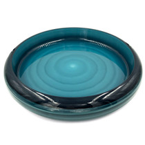 Cobalt Marble Sushi Serving Tray (Sushi Oke) 17.44" dia