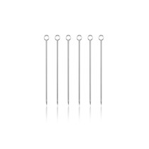 [NEW] Stainless Steel Cocktail Pick Set 4.25" (Set of 6)
