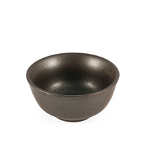 Black Speckled Rice Bowl 10 fl oz / 4.5" dia