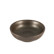 Black Speckled Individual Salad Bowl 9 fl oz / 5" dia