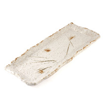 [NEW] White Kessho Rectangular Plate 16.14" x 6.3"