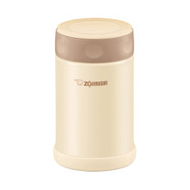 Zojirushi Stainless SlickSteel Food Thermos 17 oz Cream SW-EAE50CC