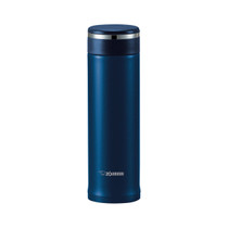 Zojirushi Stainless Steel Travel Mug with Tea Leaf Filter 16 oz Deep Blue SM-JTE46AD