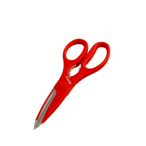 Kitchen Scissors Silky Red