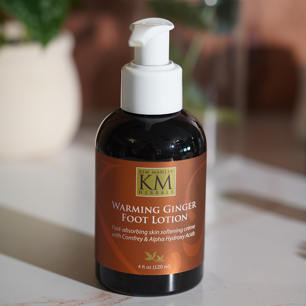 Warming Ginger Foot Lotion