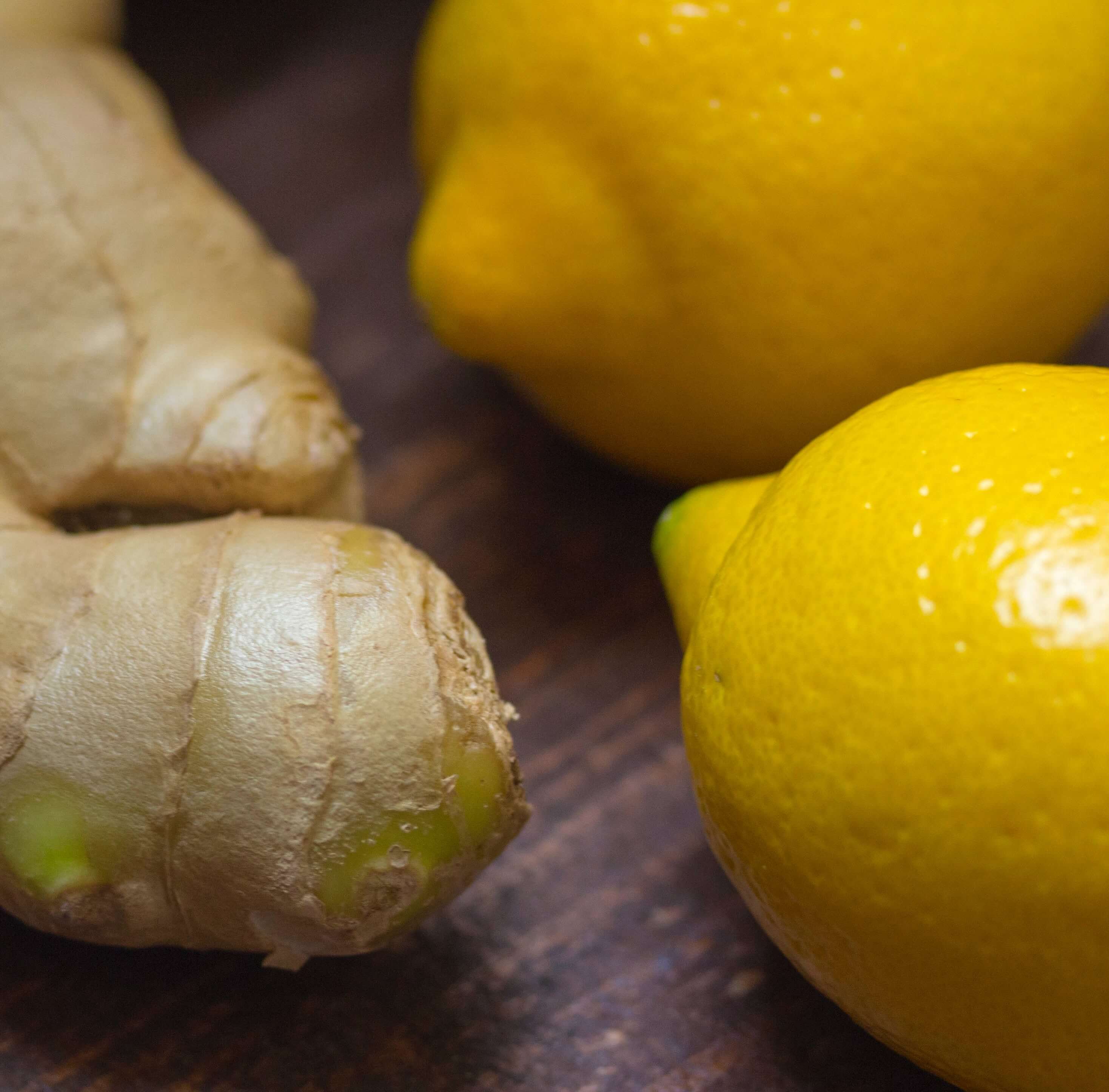 Immune Boosting Lemon & Ginger Tea