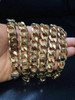 HarlemBling Mens Miami Cuban Link Chain 14k Gold Over Solid 925 Silver 200 Grams 30 14mm