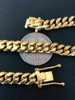Miami Cuban Chain For Men - 8mm Stainless Steel Gold/Silver Plated Link Necklace | Lobster Clasp