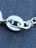 HarlemBling 4mm Rosary Bead Rosario Cross Bracelet Genuine Solid 925 Sterling Silver Italy