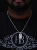 MOISSANITE Dog Tag Iced Hip Hop Pendant - 14k Gold Vermeil Or 925 Silver - Medium 1.5"